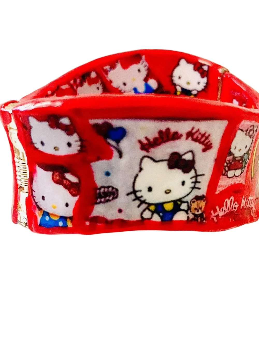 Hello Kitty Red Character Hinged Bangle